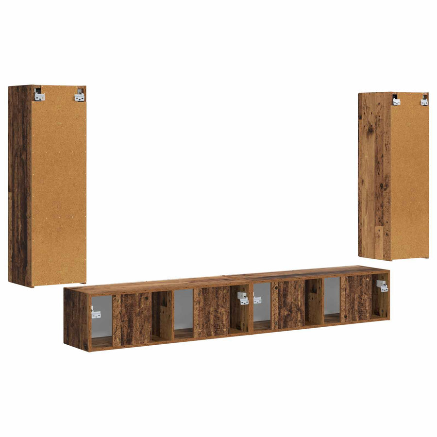 98 X 31 X 29,5 Cm Oud hout