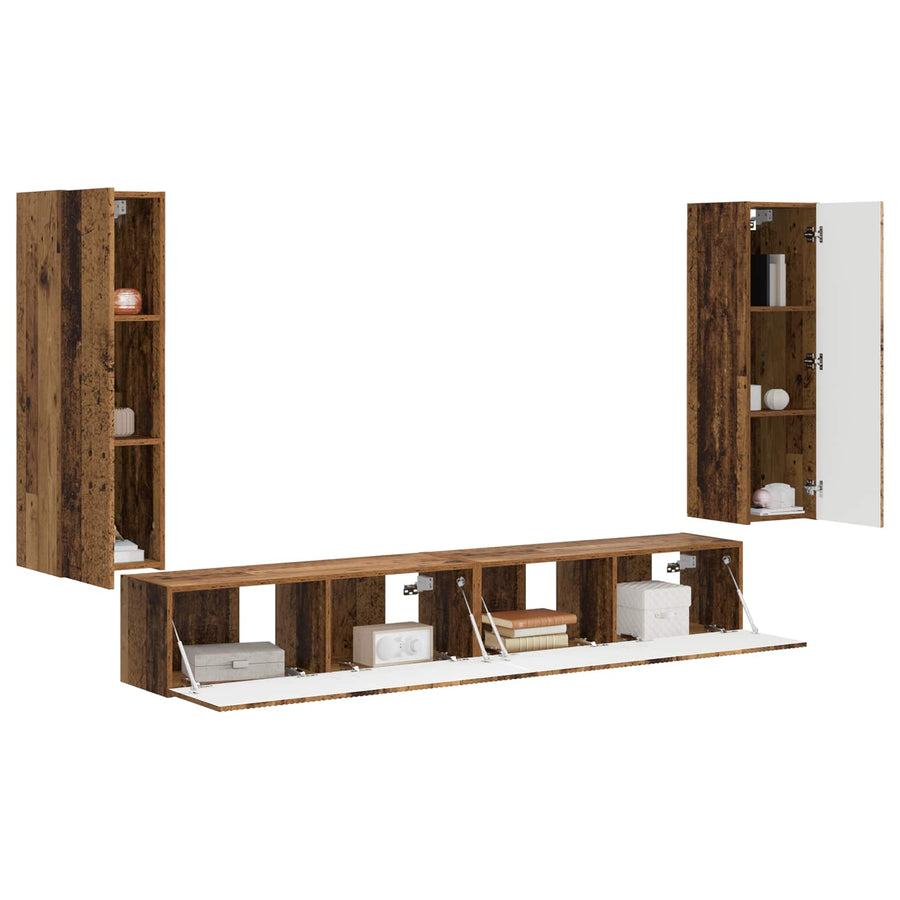 98 X 31 X 29,5 Cm Oud hout