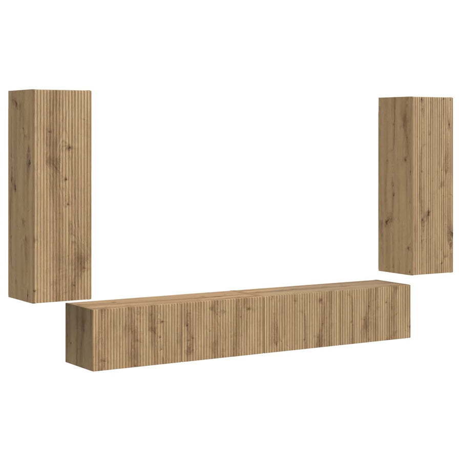 Artisan Eiken 98 X 31 X 29,5 Cm artisanaal eikenkleurig