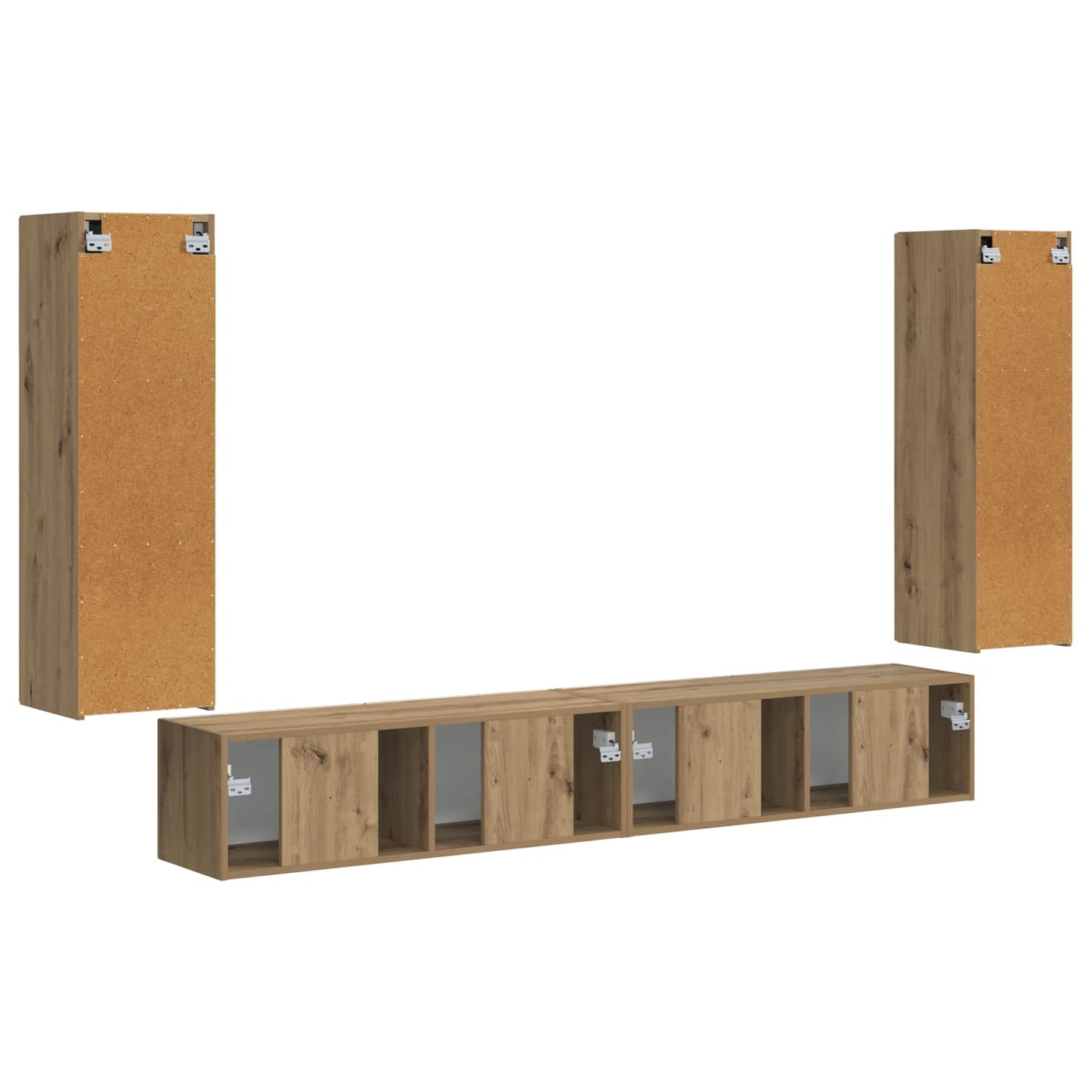 Artisan Eiken 98 X 31 X 29,5 Cm artisanaal eikenkleurig