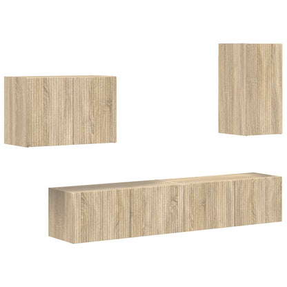 4 Pcs Sonoma eiken