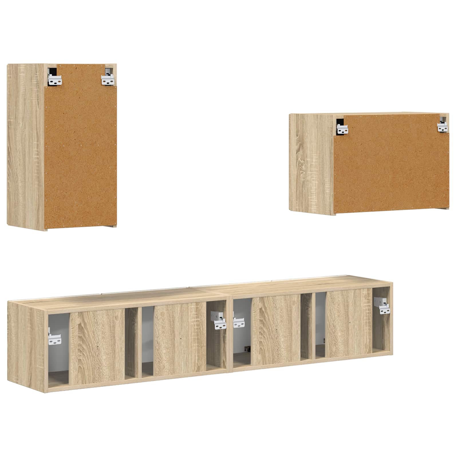 4 Pcs Sonoma eiken