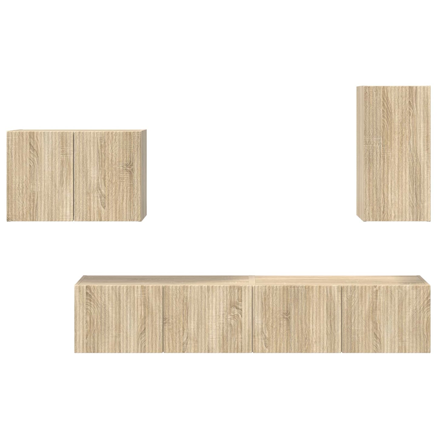 4 Pcs Sonoma eiken