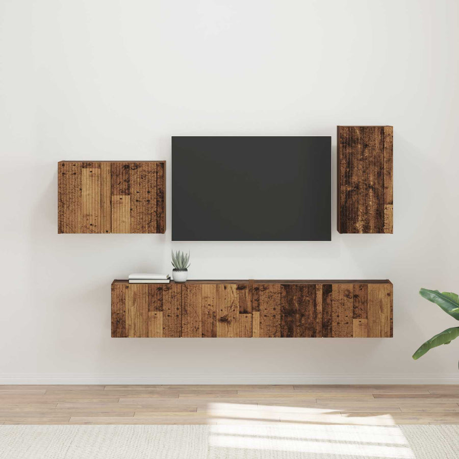 4 Pcs Oud hout