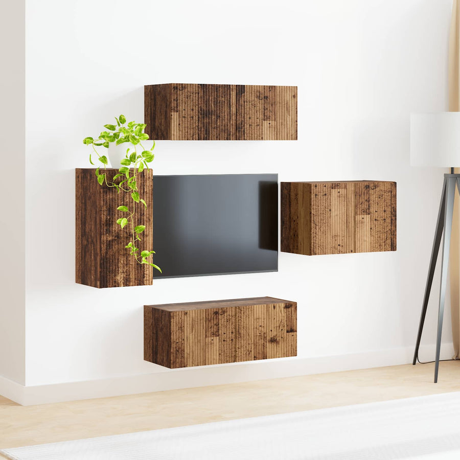 4 Pcs Oud hout
