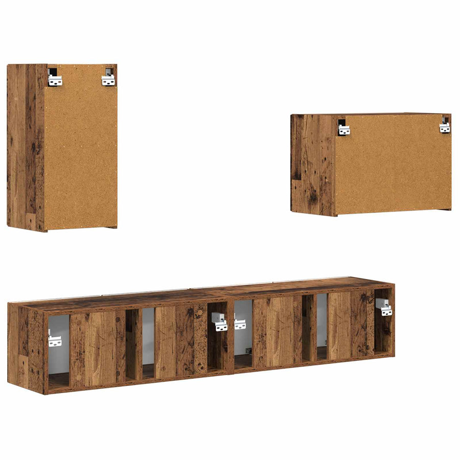 4 Pcs Oud hout