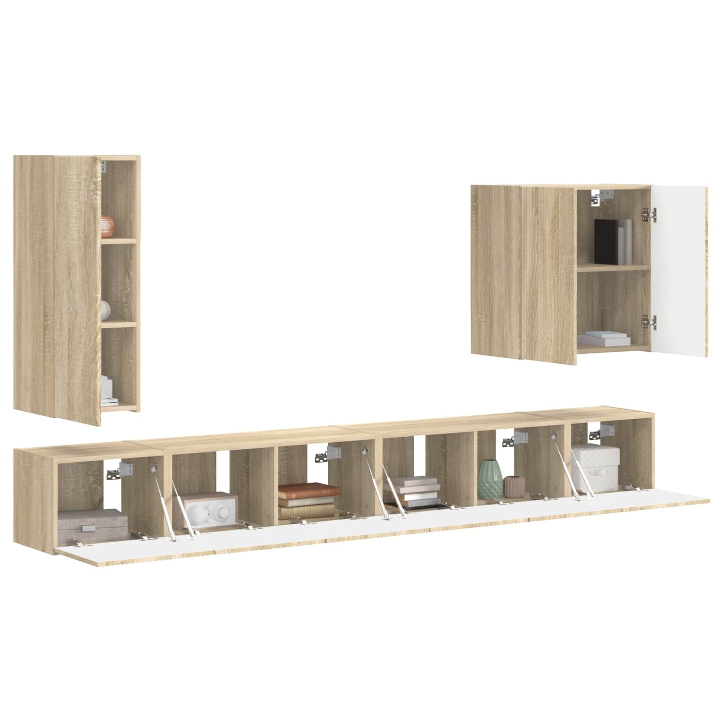 6 Pcs Sonoma eiken