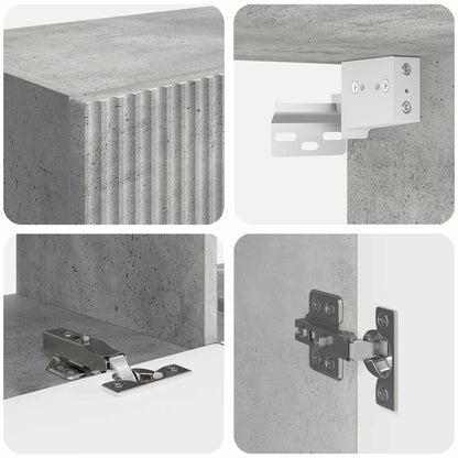 6 Pcs Beton Grijs Betongrijs