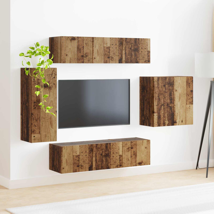 6 Pcs Oud hout