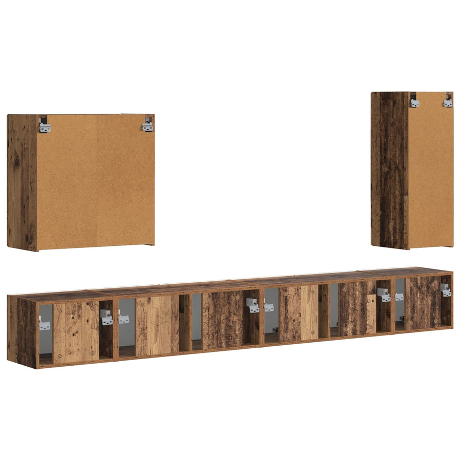 6 Pcs Oud hout