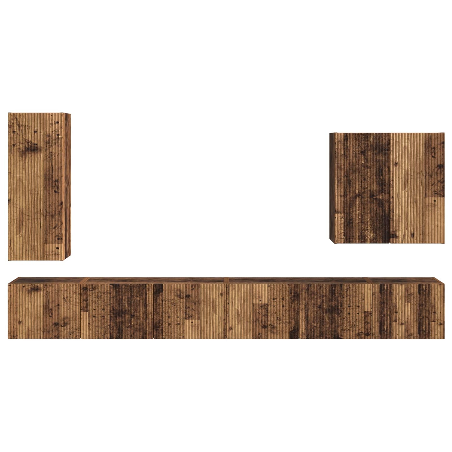 6 Pcs Oud hout