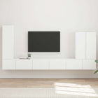 Tv meubel set 6 stuks wit