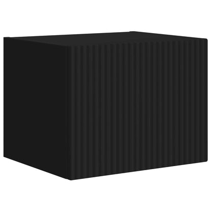 TV Wandkast Set 6 st Zwart