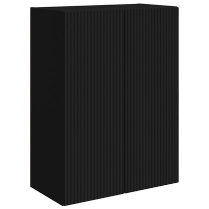 TV Wandkast Set 6 st Zwart