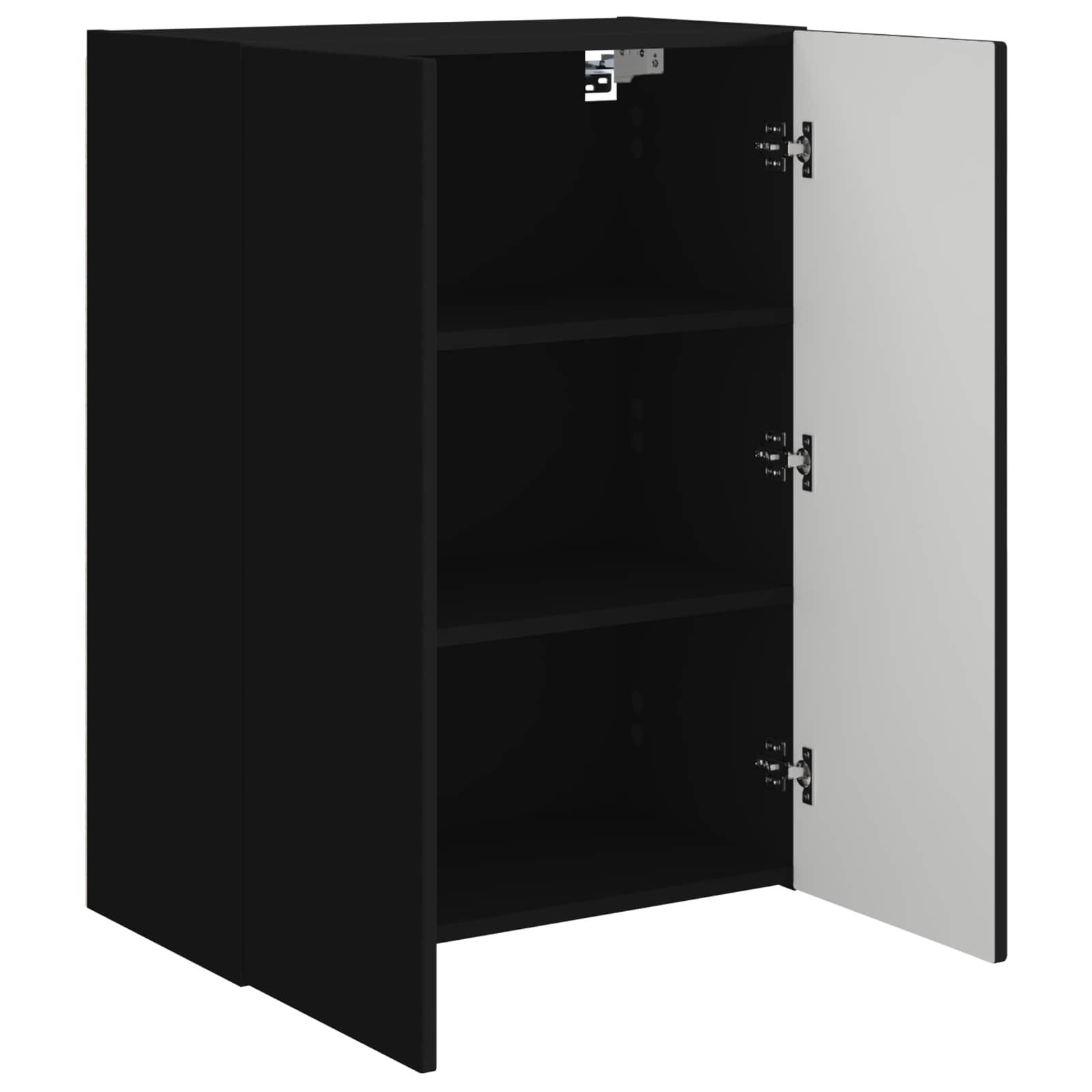 TV Wandkast Set 6 st Zwart