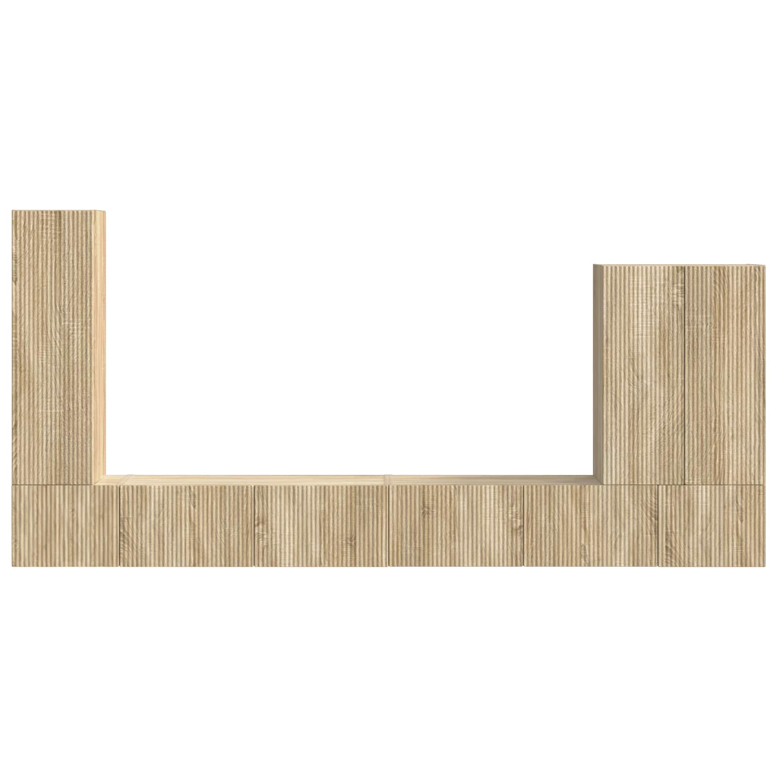 6 Pcs Sonoma eiken
