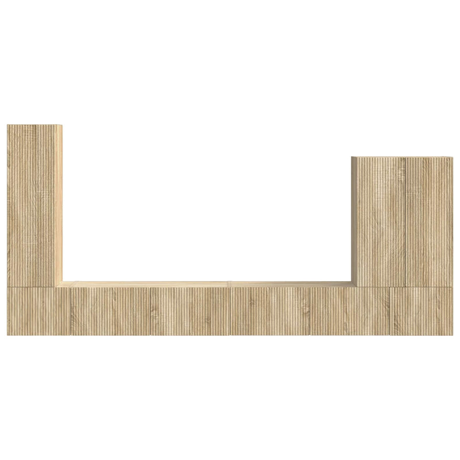 6 Pcs Sonoma eiken