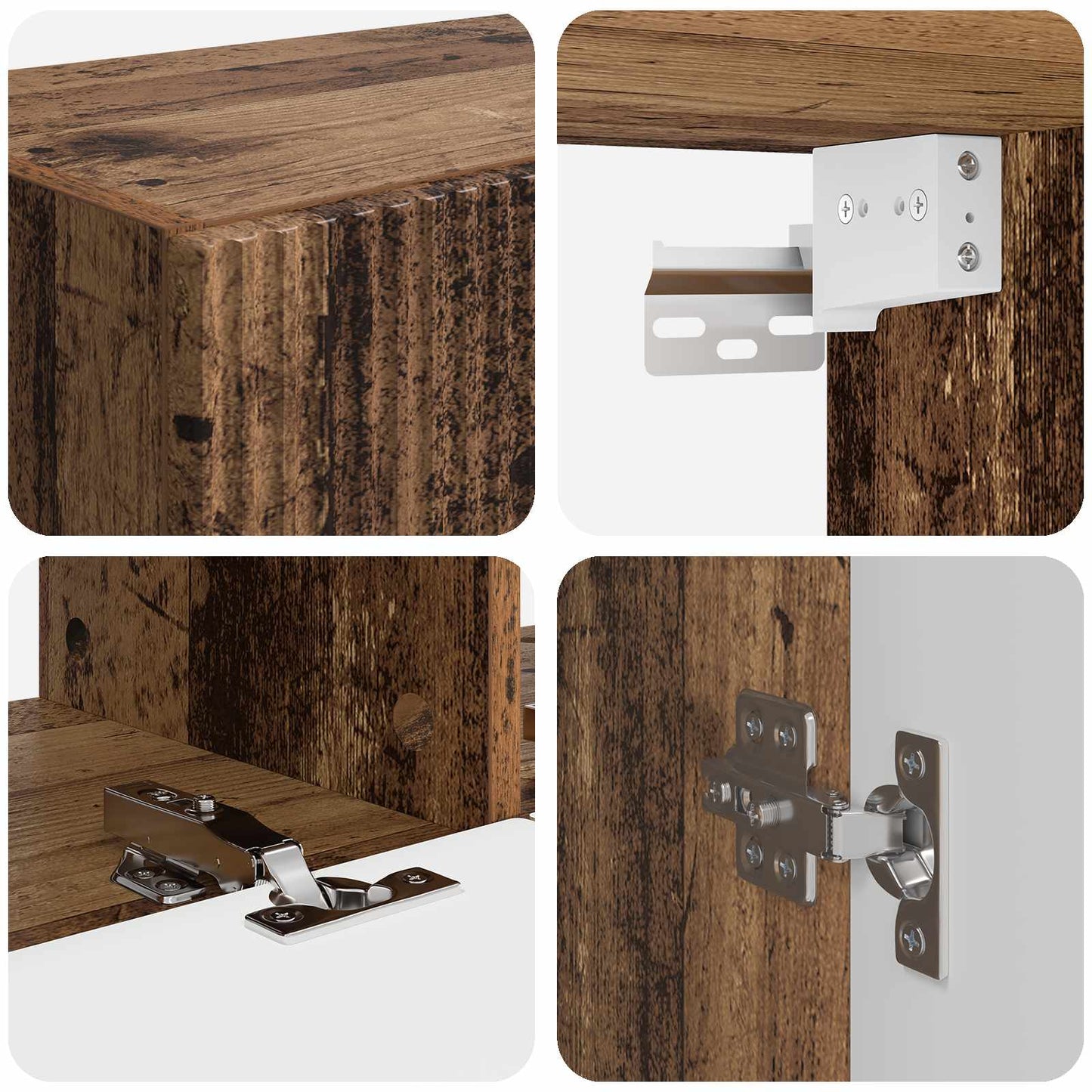 6 Pcs Oud hout