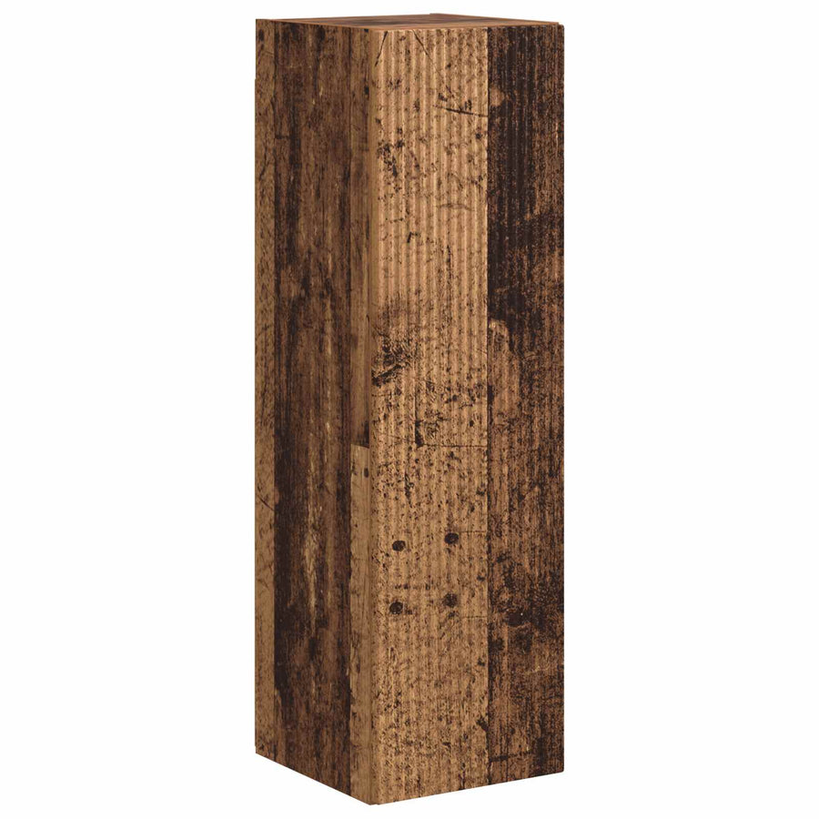 Tv-Meubelset Wandgemonteerd 3 Pcs Oudhout Bewerkt Hout Oud hout