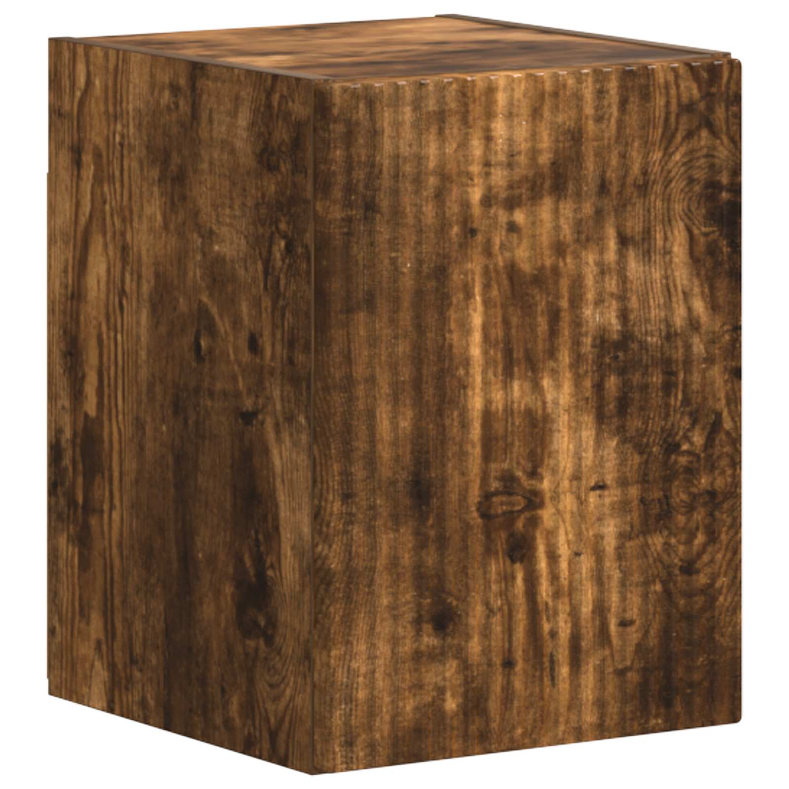 Tv-Meubelset Wandgemonteerd 4 Pcs Bewerkt Hout Gerookt eiken