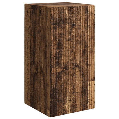 Tv-Meubelset Wandgemonteerd 6 Pcs Oudhout Bewerkt Hout Oud hout