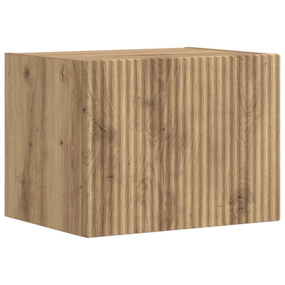 Tv-meubelset 5 st Artisan Eiken Bewerkt hout