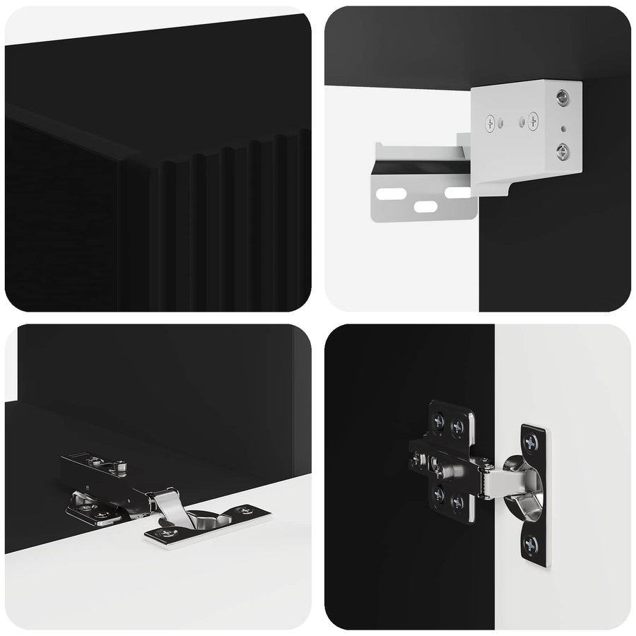 3 Pcs Zwart