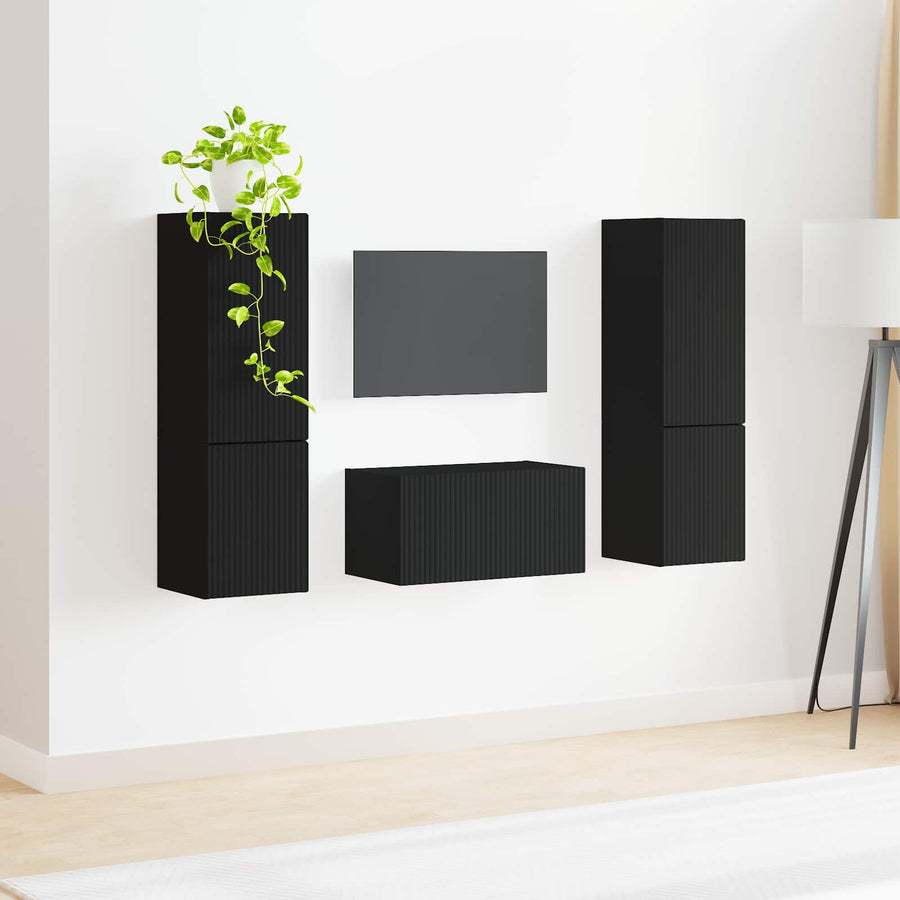 3 Pcs Zwart