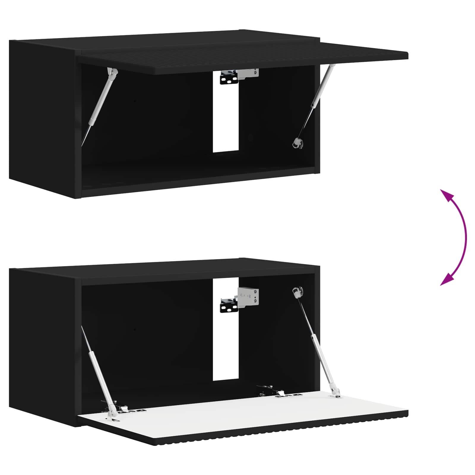 3 Pcs Zwart