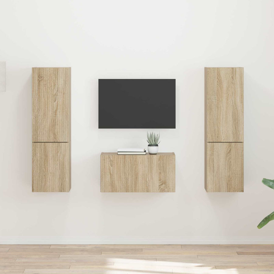 3 Pcs Sonoma eiken