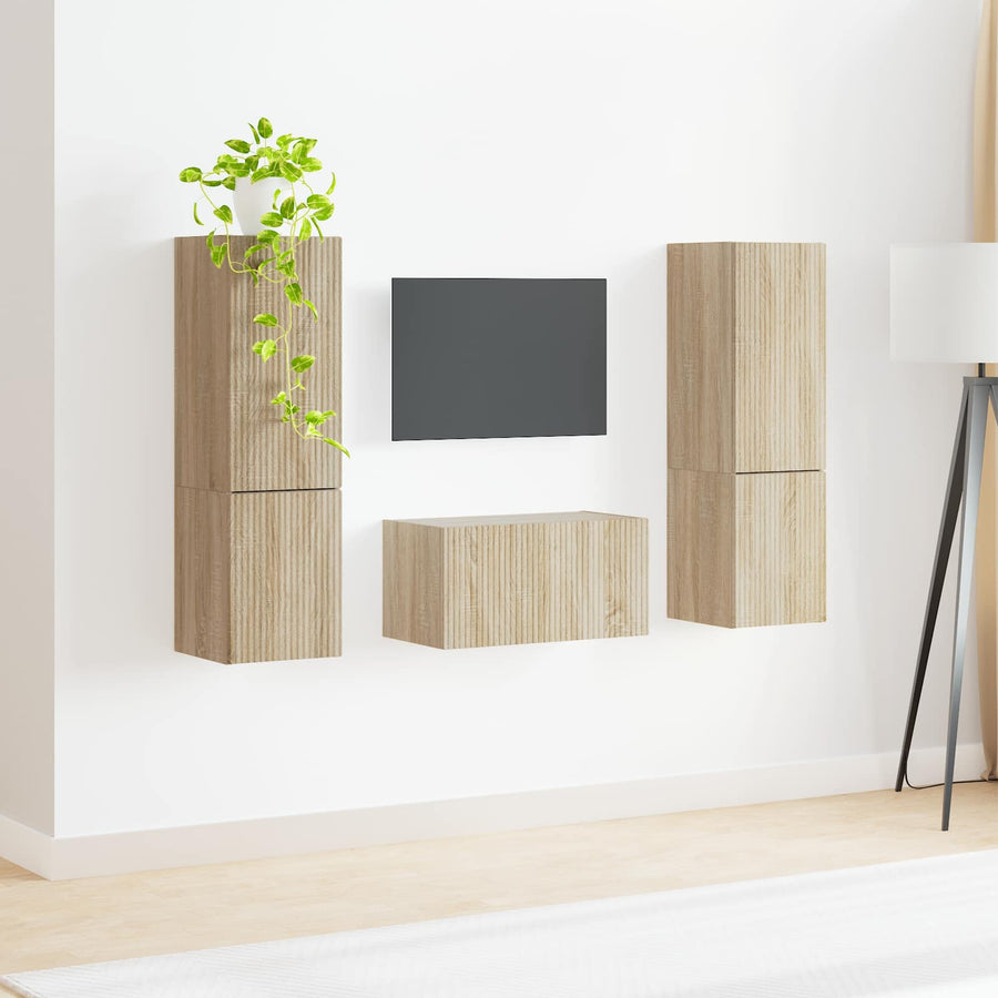3 Pcs Sonoma eiken