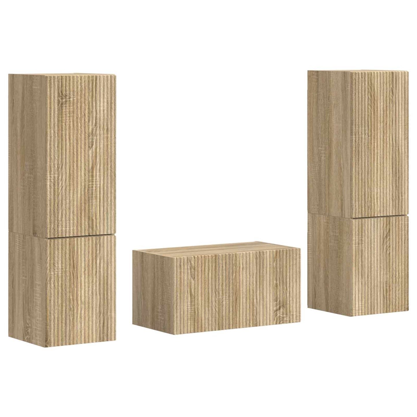 3 Pcs Sonoma eiken