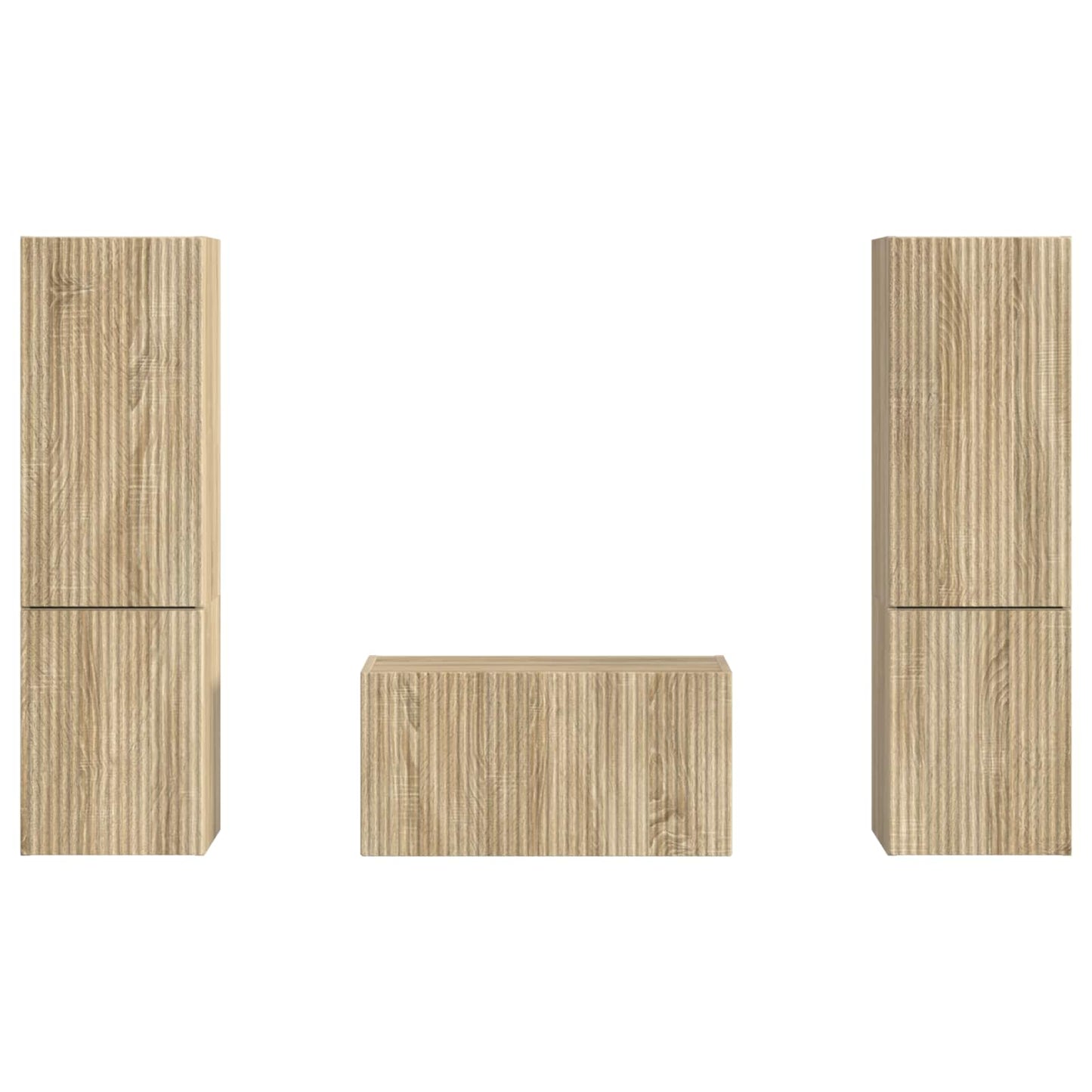 3 Pcs Sonoma eiken