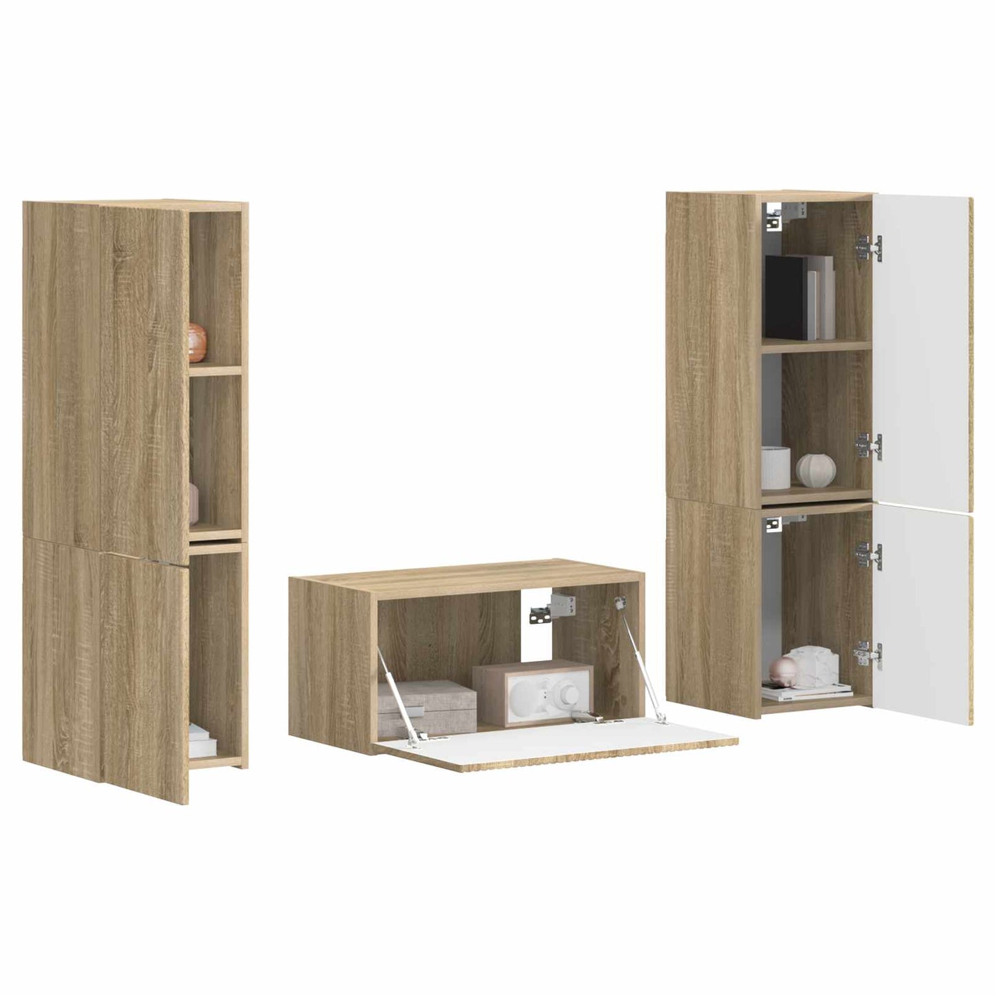 3 Pcs Sonoma eiken