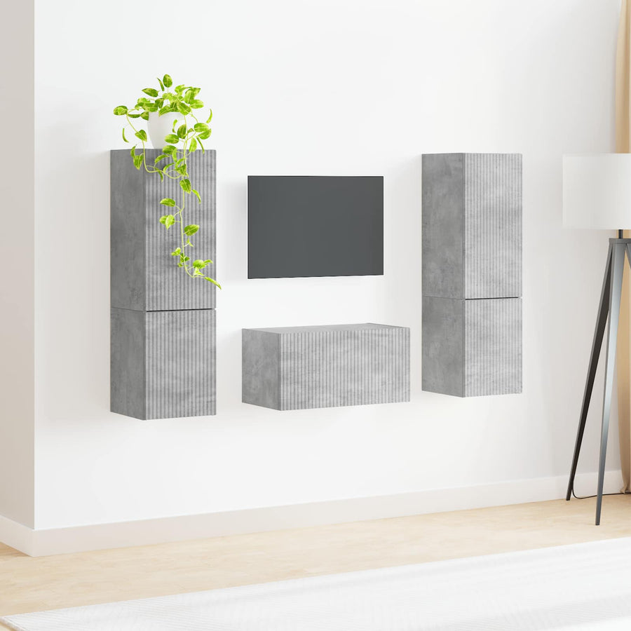 3 Pcs Beton Grijs Betongrijs