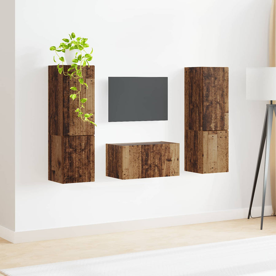 3 Pcs Oud hout