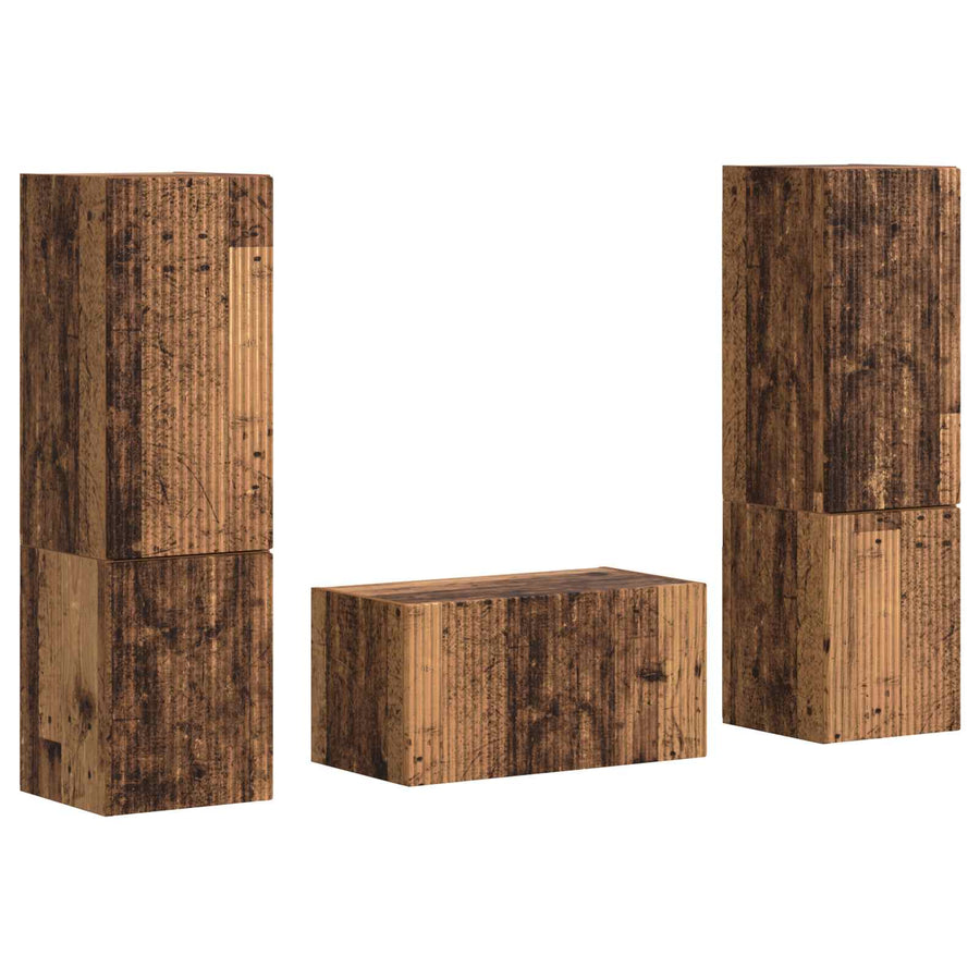 3 Pcs Oud hout