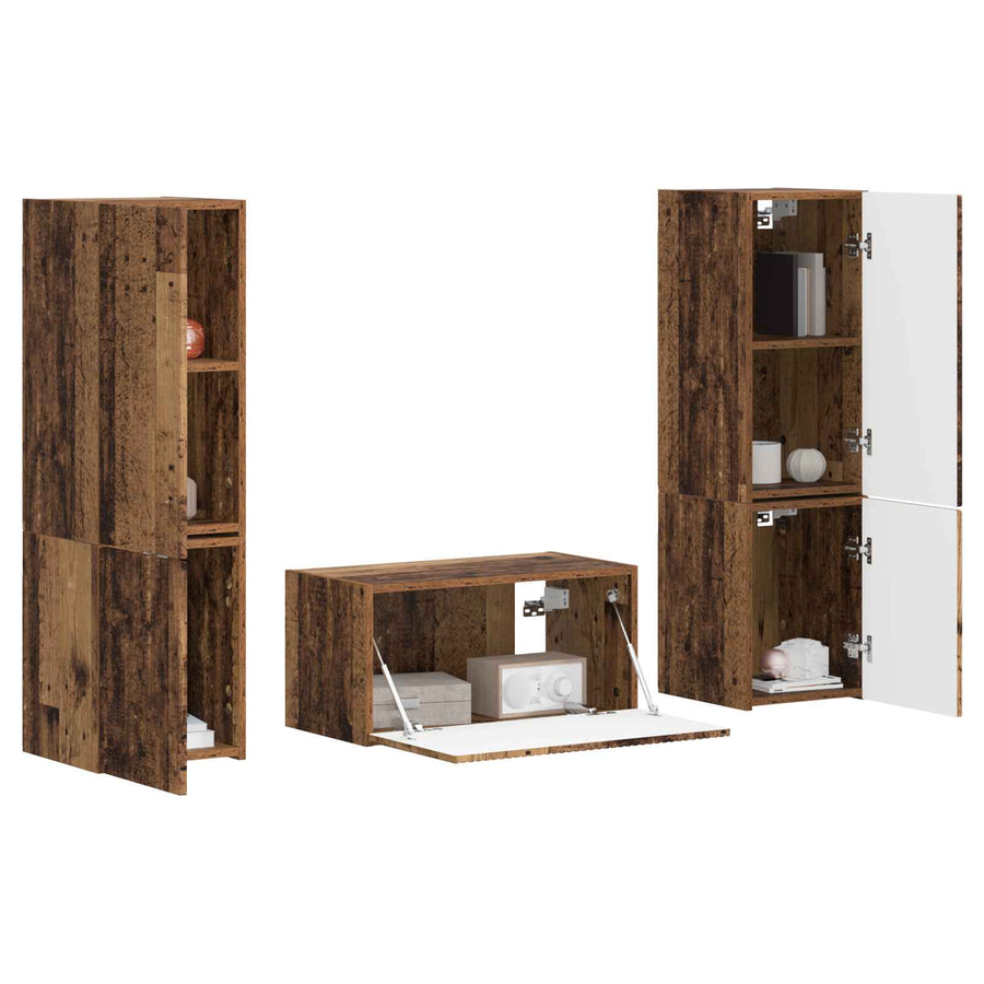 3 Pcs Oud hout