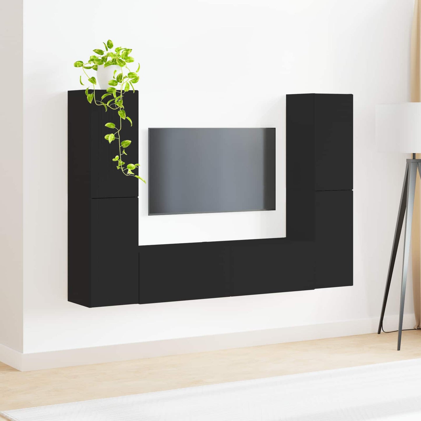 3 Pcs Zwart