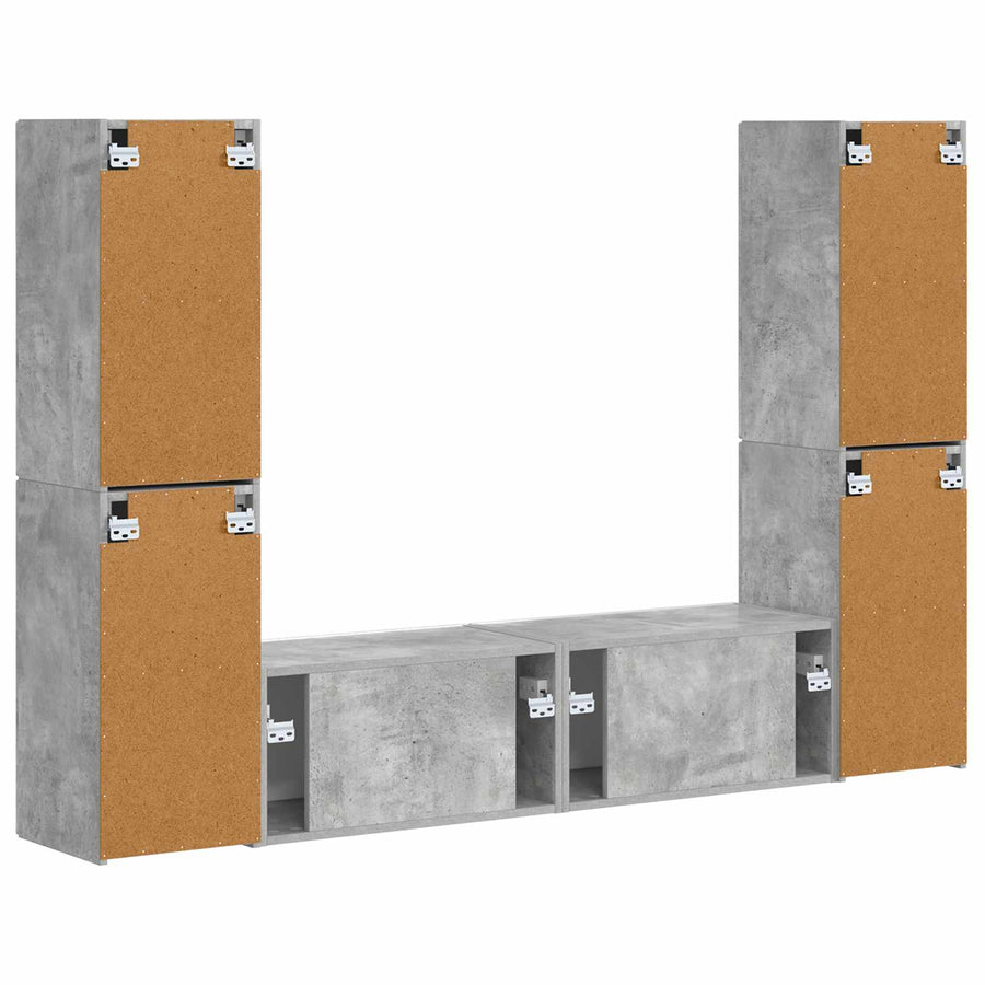 3 Pcs Beton Grijs Betongrijs