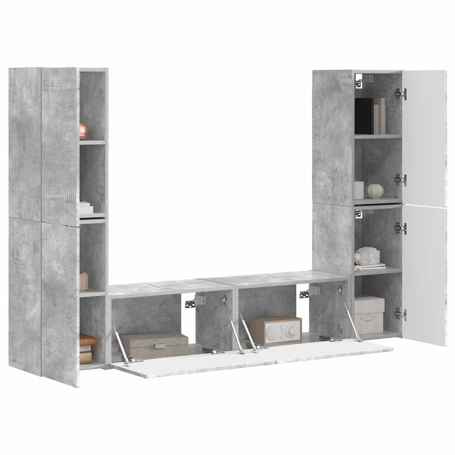 3 Pcs Beton Grijs Betongrijs