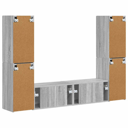 3 Pcs Grijs sonoma