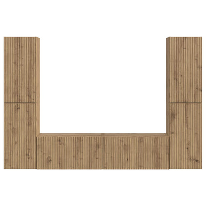 3 Pcs Artisan Eiken artisanaal eikenkleurig