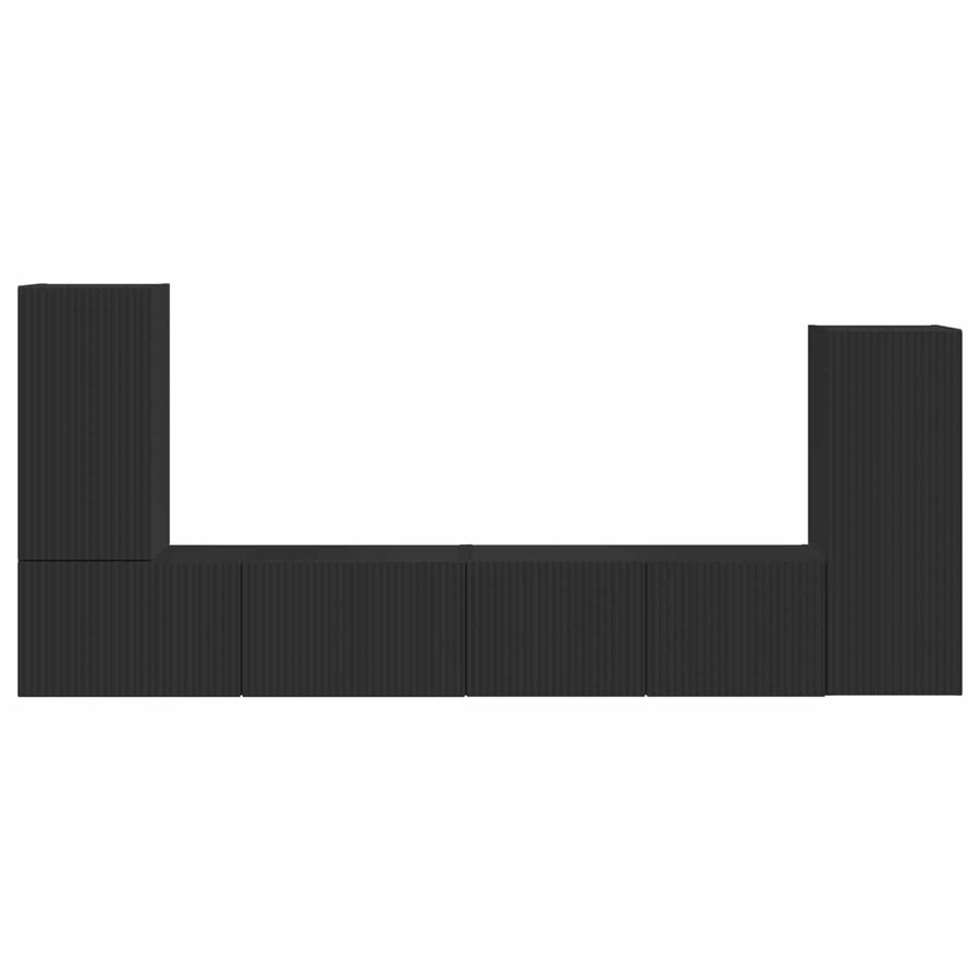 4 Pcs Zwart