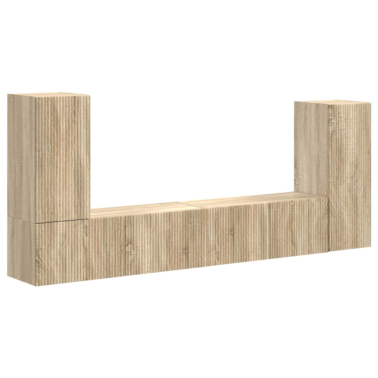 4 Pcs Sonoma eiken