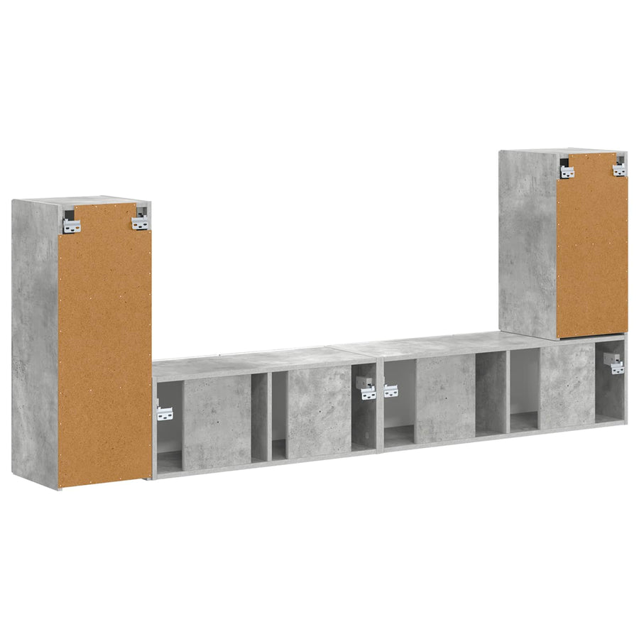 4 Pcs Beton Grijs Betongrijs