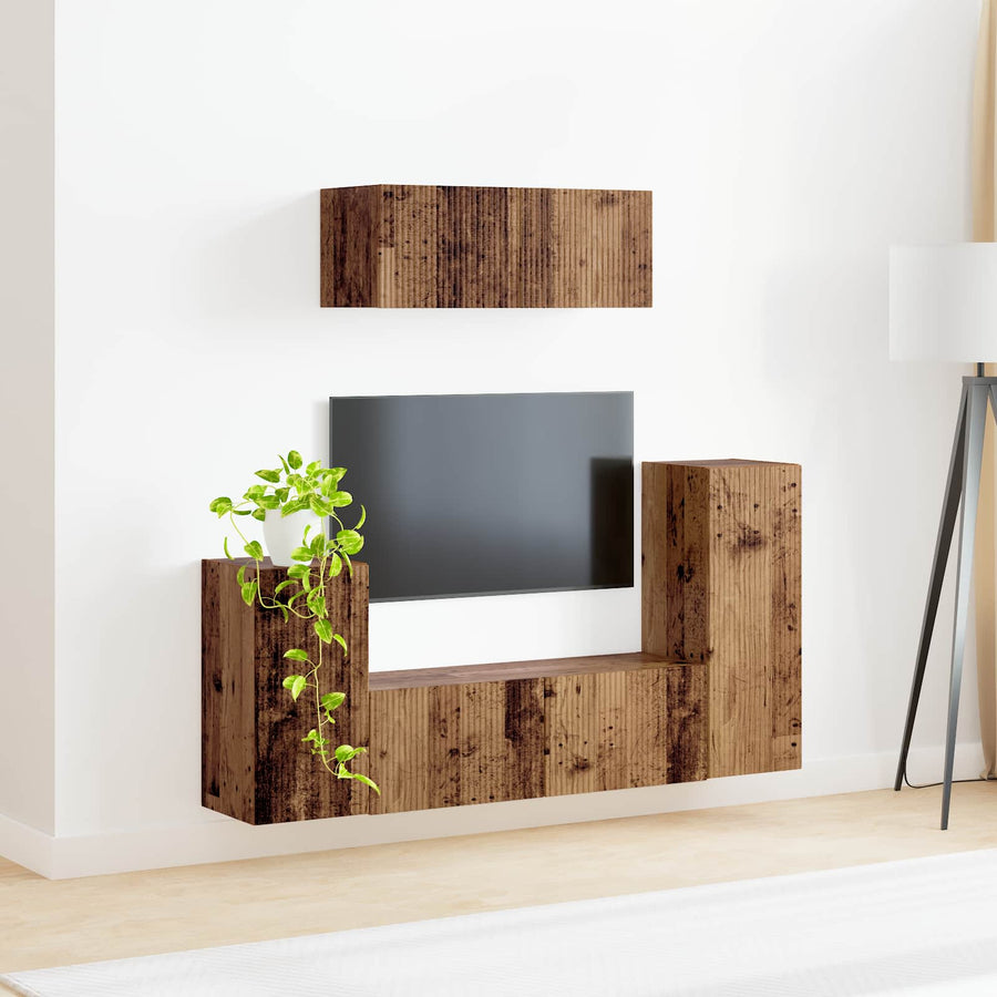 4 Pcs Oud hout