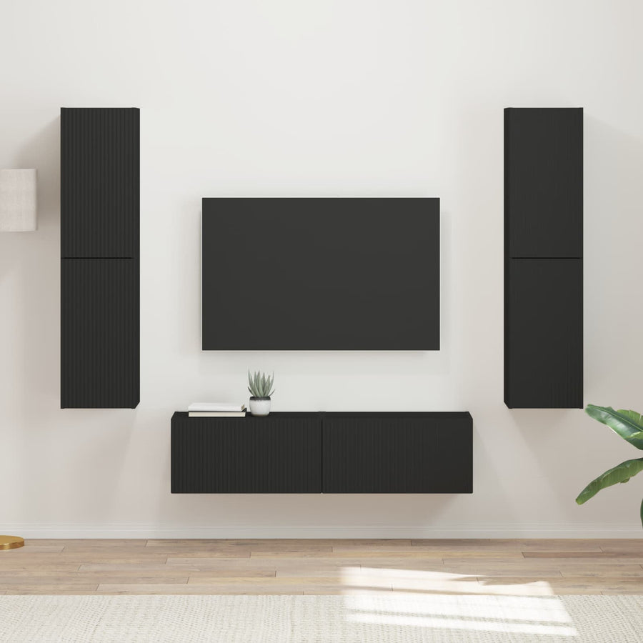 3 Pcs Zwart