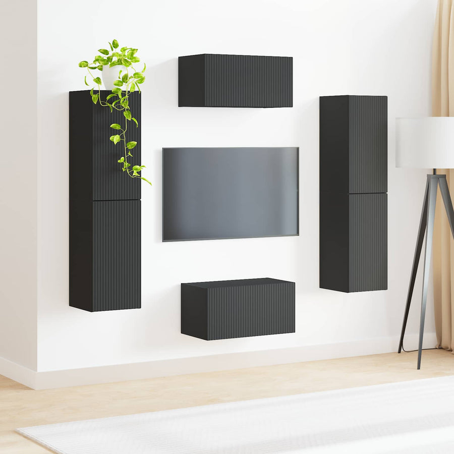 3 Pcs Zwart