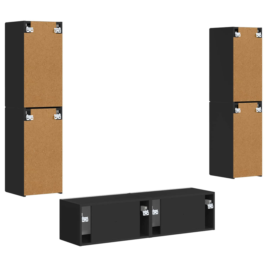 3 Pcs Zwart